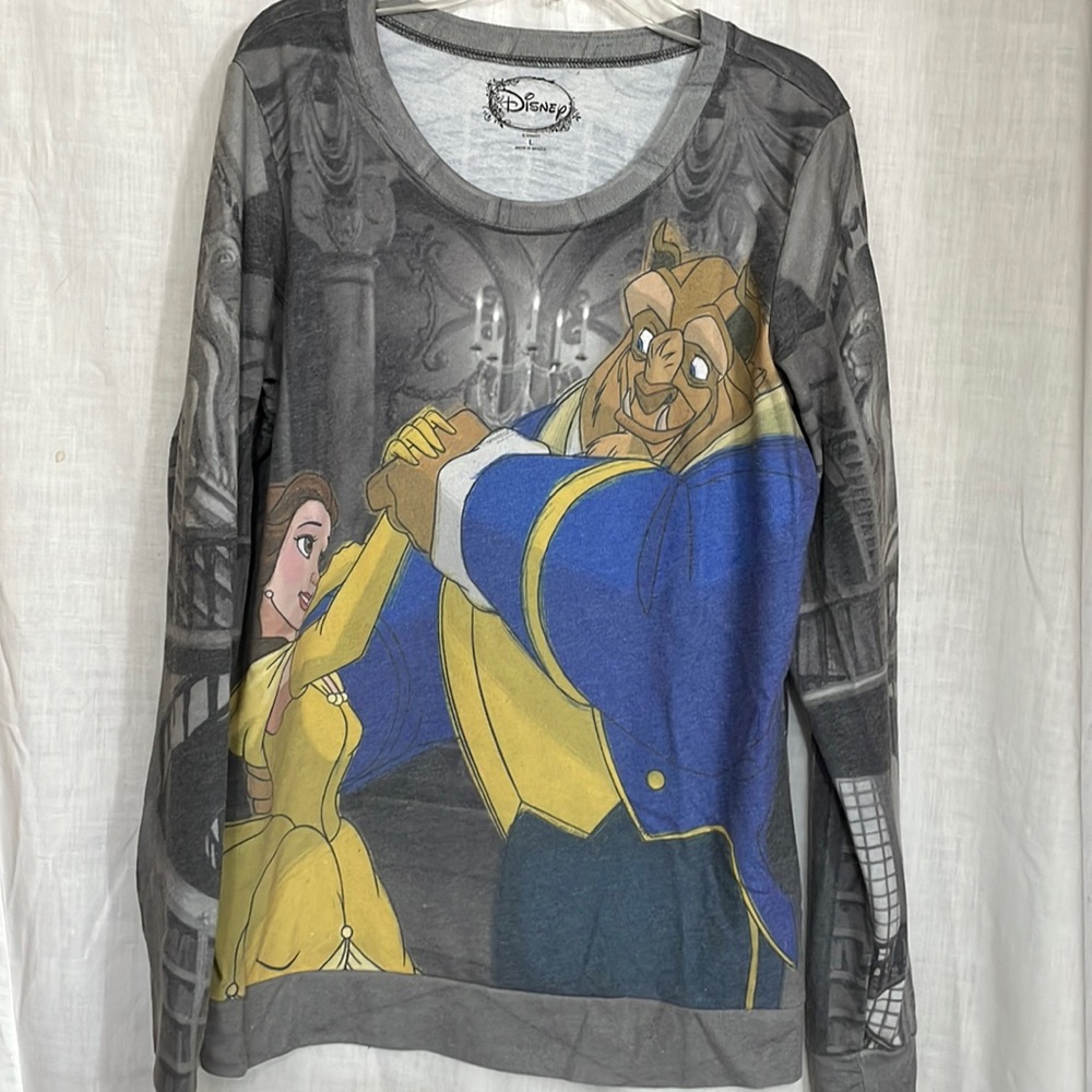 Disney Beauty and The Beast Long Sleeve (Ballroom) Shirt